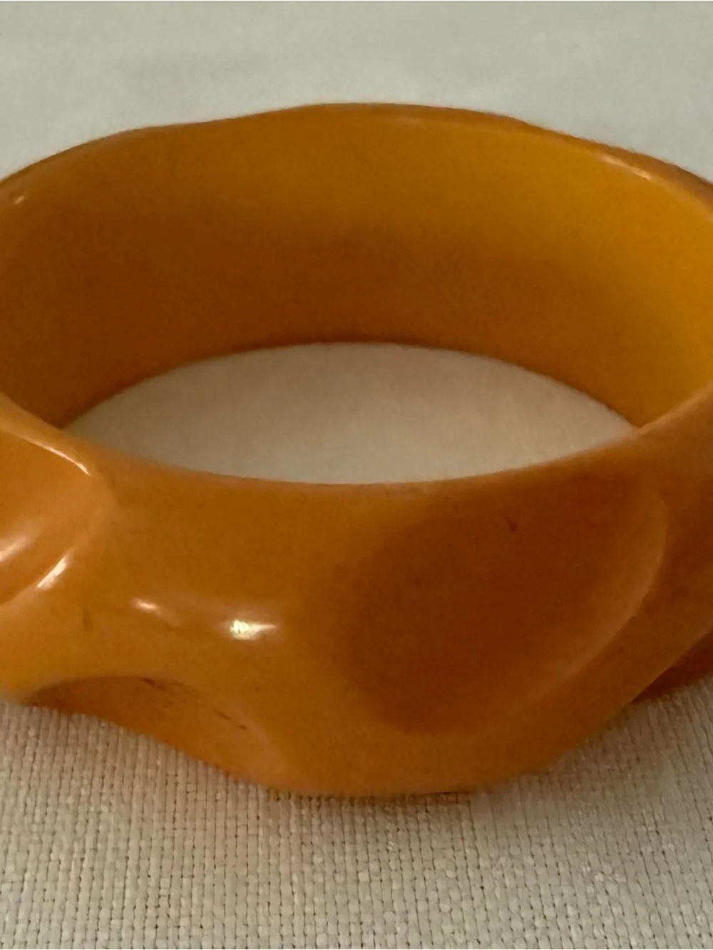 Amber Resin Chunky Bracelet - Women Jewelry